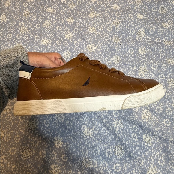 Nautica Other - Nautica Boy’s Brown Lace-Up Sneakers